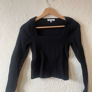 Madewell Ribbed Long Sleeve Top